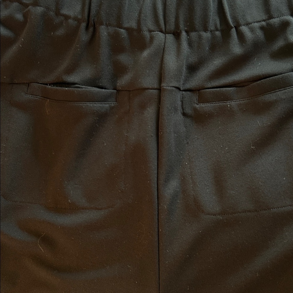 CAbi Pogger Spring 2023 Straight Leg Travel Pants In Black Style Number 6267 - Picture 7 of 8